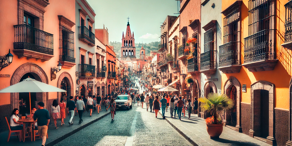Estilo y Finanzas, Viajes, San Miguel de Allende, seguro de auto, cotizar un seguro para auto, calles empedradas, arquitectura colonial, turismo exclusivo, arte, cultura